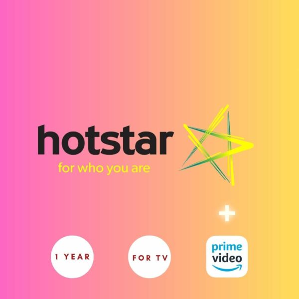 Hotstar and Prime Video Combo - Subsmart