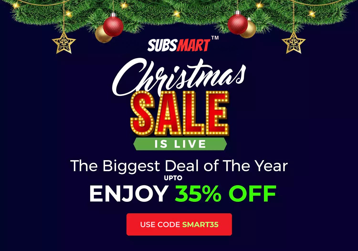 subsmart christmas offer 2024