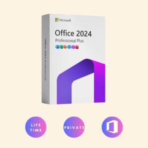 image showing microsoft office 2024 professional plus poster